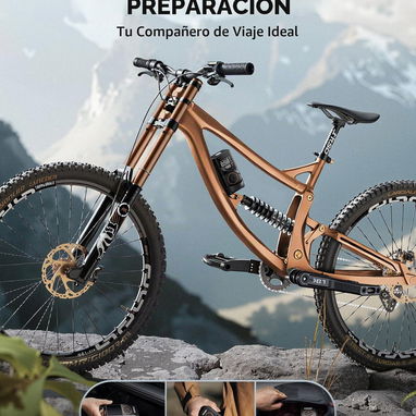 Compresor de aire portátil AstroAI L7 Hasta: 150PSI Flujo: 17L/Min Batería: 4000mAh (LINTERNA, POWER BANK, COMPRESOR). - 3/6