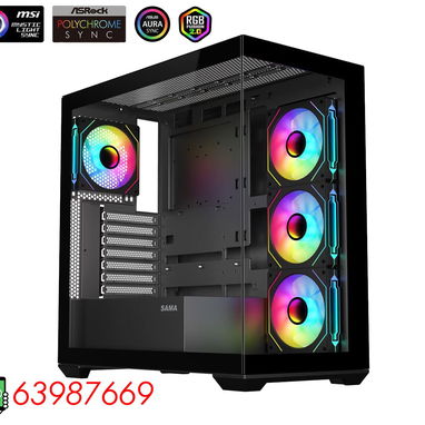 馃敟馃敟63987669 - Chasis Gaming marca SAMA modelo SV-01 + 4 Fanes ARGB馃敟馃敟 - Img 86119986
