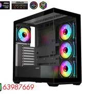 Chasis Gaming marca SAMA modelo SV-01 + 4 Fanes ARGB - Img 48385183