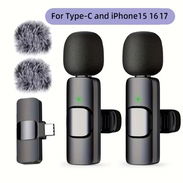 Microfono inalámbricos para tipo C Android y iPhone 15, 16 y 17 - Img 57896585
