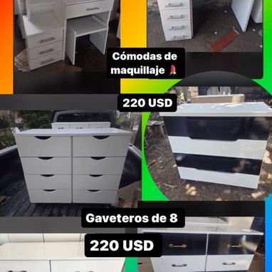 Se venden varios inmobiliarios para su hogar como camas colchones escaparates gaveteros y más nuevos y transporte listo - 9/10