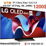 TV Ultra Fino “LG C4 OLED” 65 Pulg. 4K ,240Hz – COMO NUEVO , SE USO 2 MESES,EN SU CAJA – IMAGEN BRUTAL – 🔥 al 53822315 - Img 53923769