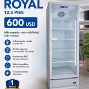 🧊 Exhibidora Royal 12.5 Pies 🧊 💰 600 USD 🚚 Transporte incluido 🛡️ 1 mes de garantía ✨ Dale más visibilidad - Img 56053011