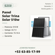 Energía solar: panel Trina de 510W con garantía ✓ entrega gratis - Img 57041137