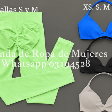 Licras Originales Shein no transparenta talla S solo disponible amarillo y verde - 2/4