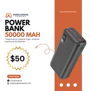 Power Banks desde 5,000mAh hasta 65,000mAh. ¡Nunca te quedes sin batería!" videojuegoshabana.com - Img 51867557