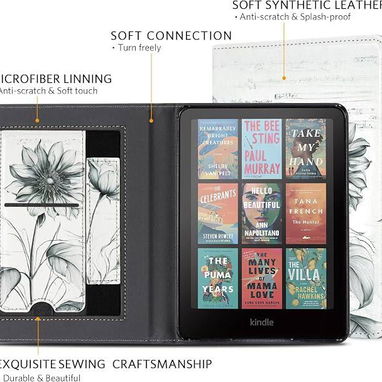 🍑Funda con Soporte para Kindle Paperwhite 12.ª Gen. y Kindle Colorsoft🍑 - 4/6