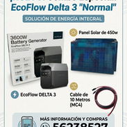 Combo especial EcoFlow Delta 3 normal panel solar de 450w y cable de 10 metros - Img 58466163
