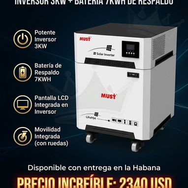 Sistema todo en uno (Inversor y Batería) / Kit Solar / Kit todo en uno - 2/2