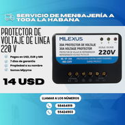 ⚡🛡️ PROTECTOR DE VOLTAJE DE LÍNEA MILEXUS 220 V 🛡️⚡ 💰 PRECIO: 14 USD 🔥 - Img 56815201