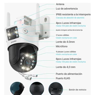 Cámaras de seguridad, sistemas de vigilancia Inalambricas Nuevas - Img 110497123