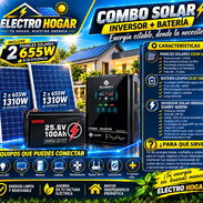 Combo inversor solar batería y paneles - Img 58320378