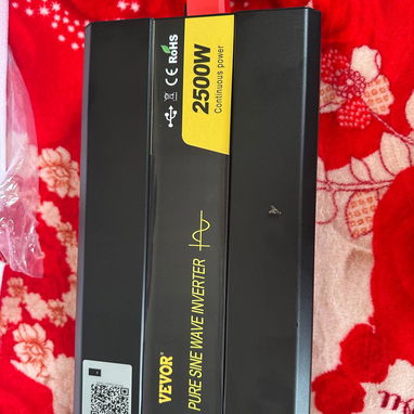 Inversor inverter VEVOR 12v a 110v viene con todos sus accesorios 0km la bestiaaaa - Img 123480669