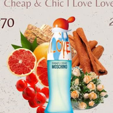 Moschino Love Love Eau de Toulette Original Edición Limitada 💜 Elegante Fino muy agradable a su piel - 3/8