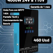 Inversor Solar Hibrido Y&H 4000W 24V a 110V, Garantía de 1 mes, Entrega por un mínimo costo adicional según municipio - Img 57356127