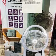 Ventilador recargable con radio , blutu , panel solar , lámpara etc - Img 54948243