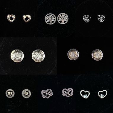 Aretes, anillos, cadenas y cierres de seguridad Pandora - Img 110925209