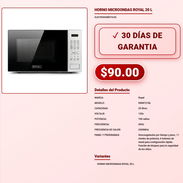 HORNO MICROONDAS ROYAL 20 L . - Img 57881782