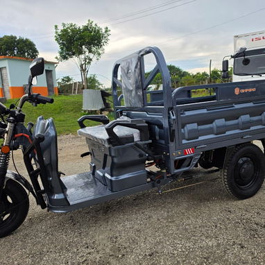 SE VENDE 🔥 TRICICLO Jinpen HÍBRIDO – GASOLINA + CORRIENTE 🔥 1000 W / EXTENSOR 4500 W. - 2/7