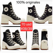 Botas converse originales #38. Zapatos y botas shein. Chancletas adidas y pumas. Gorras, pesoneras, enguatadas hombre - Img 53891836