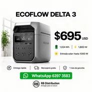 Ecoflow Delta 3/ Delta 3 Plus 1024Wh - Planta Eléctrica para Apagones - Eco Flow - Img 56001203