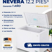 Nevera de 12.2 pies EKO garantía 1 año (f) - Img 55485931
