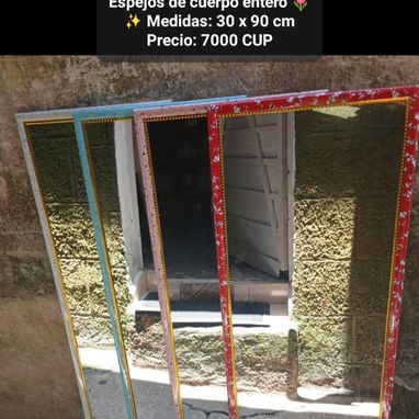 Espejos, de pared y cuerpo entero, varios diseños, algunos led y táctiles - 5/5