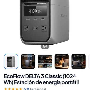 Generadores de energía kit solares powerbank ecoflow inversores - 3/10