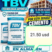 Cemento TBV por contenedor. - Img 58039285