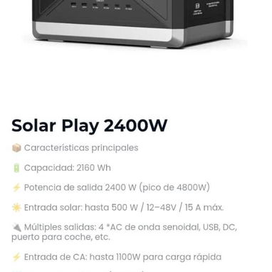 Venta de ecoflow,plantas eléctricas,paneles solares y baterías extras de delta - 10/10