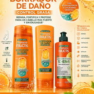 KIT GARNIER FRUCTIS BORRADOR DE DAÑO, CONTROL GRASA - Img 53474358