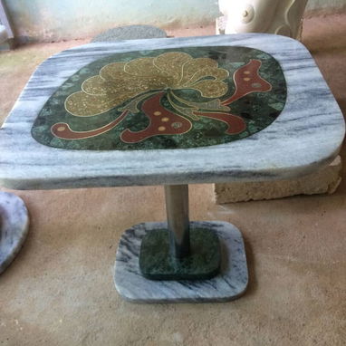 Mesa de centro de sala de mármol - Img 122777859