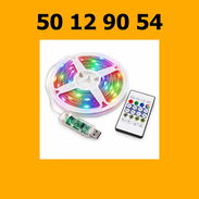 CINTA LED RGB 10M - 15W CON CONTROL POR APLICACIÓN VPT-0107 - Img 55902340