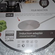 Adaptadores de inducción para poder emplear cualquier tipo de recipiente en las cocinas de inducción. $25 USD - Img 55220042