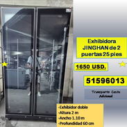 Exhibidora JINGHAN de 2 puertas 25 pies  1650 USD...51596013...Transporte costo adicional (Star-1002) - Img 57851489