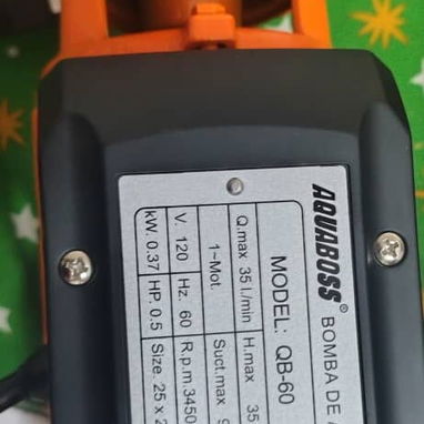 Bomba de agua periférica 1/2 HP ladrón de agua - 3/5