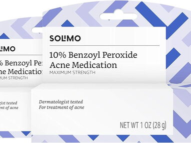 Solimo peroxido benzoyl 10% acne medicacion 10$ interesados whatsapp +1 305-423-9430 - Img 58716138
