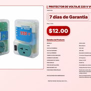 PROTECTOR DE VOLTAJE 220 V V010 . - Img 57103453
