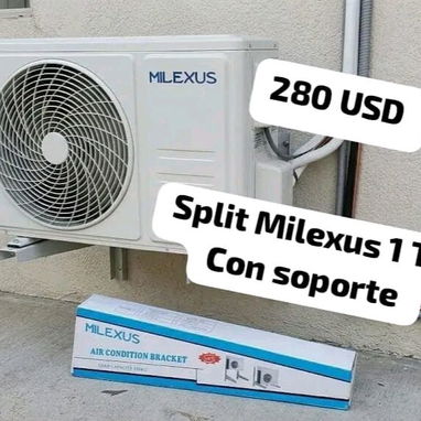 📢Split para su elección, de 110v y 220v con soporte para la pared📢 - Img 123999724