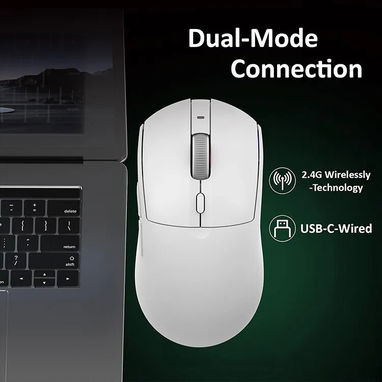 Ajazz AJ139 PRO | Mouse Gamer Inalámbrico | Sensor Tope de Gama - 4/6