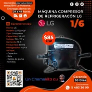 ❄️ PARA NEVERAS-REFRIS-OTROS ❄️ COMPRESORES LG DE 1/6 Y 1/8. CONTAMOS CON MENSAJERÍA Y GARANTÍA 1 MES. - Img 53962847