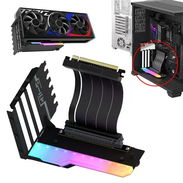 new Soporte aRGB para tarjetas en vertical con cinta PciE 4.0 - Img 57694754