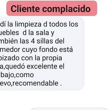 Limpieza de muebles, autos, alfombras y todo lo que desee limpiar que tenga tela , máquina y productos profesionales - Img 99553157