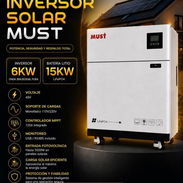 Todo en uno Must de 6 kw con batería de 15kw - Img 58429105