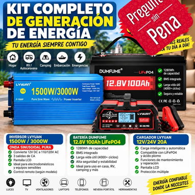 Estaciones de energia e inversores - 6/6