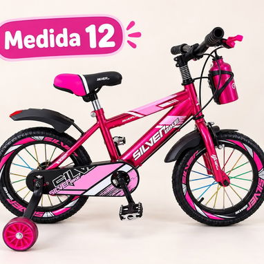 110 usd. Bicicletas medida 12 para niñas y niños. Diferentes modelos - 8/10