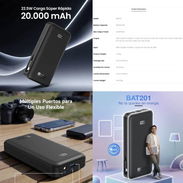 Power Bank 20000mAh marca 1Hora - Img 57852643