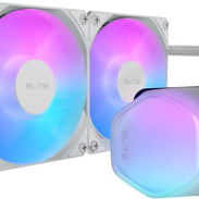 90usdCooler Master 240 Elite - Enfriador líquido para CPU, bomba de doble cámara, iluminación aRGB personalizable, sin m - Img 55671750
