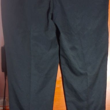 Pantalón negro de  gabardina  fino - 4/4