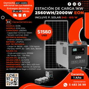 💡2560WH💡 ☀️ Y P.SOALR DE 545 o 600W. ESTACIÓN EON 2000W - 2560WH. SERVICIO DE MENSAJERÍA CON FACTURA. TL 54833799 - Img 54855619